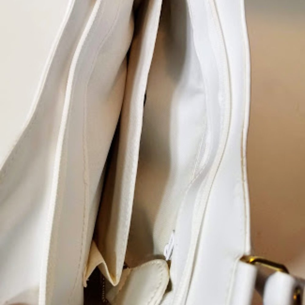 Totally 80's Patch Geometric Pattern Purse - image 7